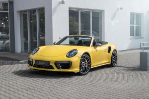 Porsche 911 Turbo S Cabriolet by TechArt 2016 года
